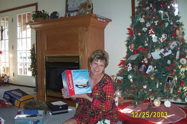 Candy & her Waffle Maker