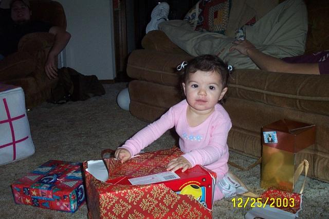 Ana Opening Presents
