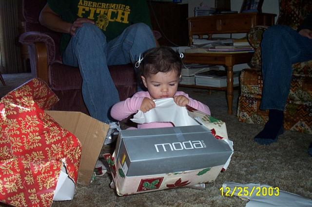 Ana Opening Presents
