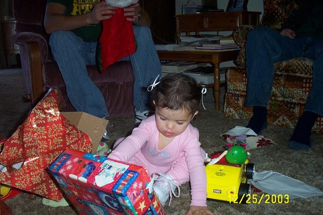 Ana Opening Presents