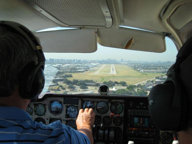 Coming in for landing