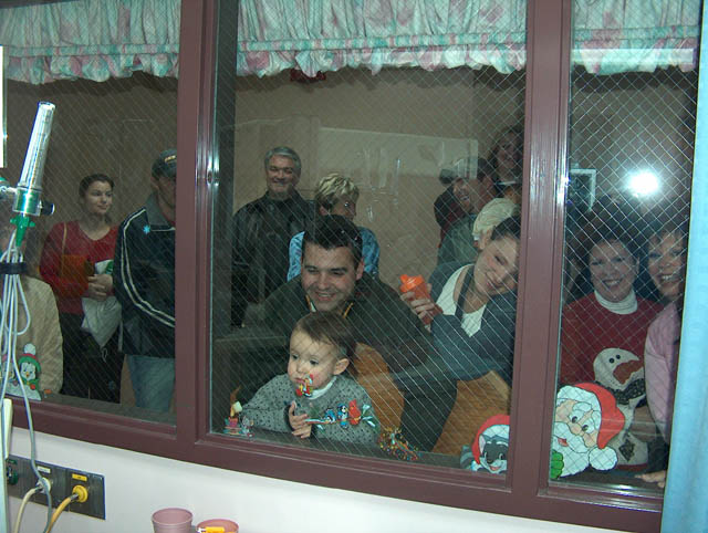 Tyler's adoring friends and family