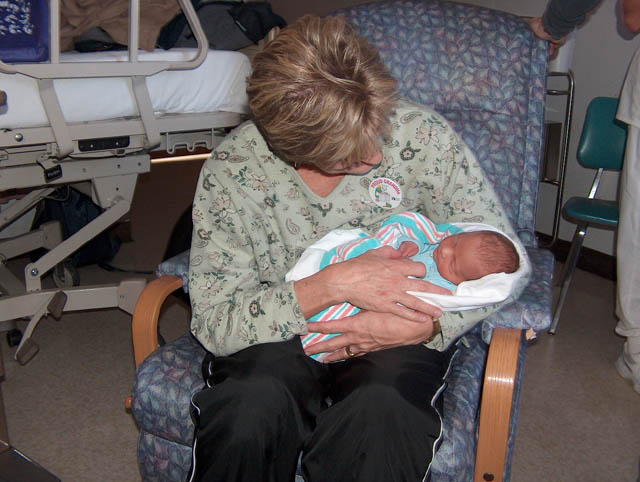 Gammy just can't get enough!