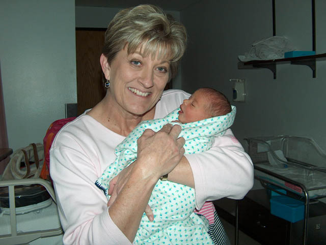 Tyler wants to give Gammy a kiss!