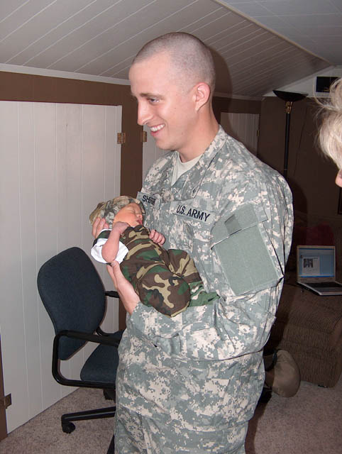 John's camo is the real deal; Ty's came off of a cabbage patch doll