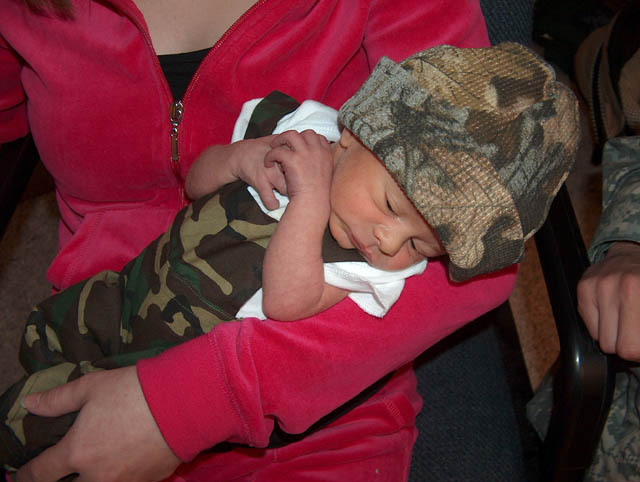 Our sweet little camo boy!