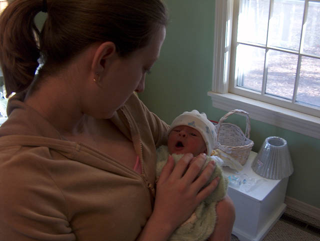 All cleaned up and dressed!