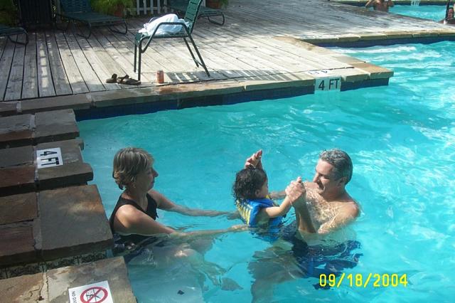 Swimming with Grandmother & "Bapaw"