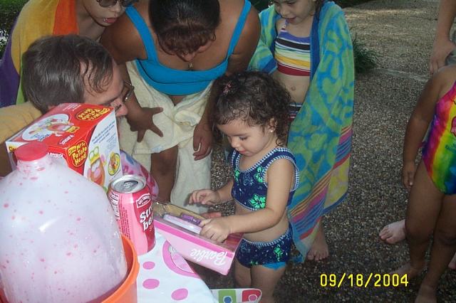 Admiring Ana's Presents