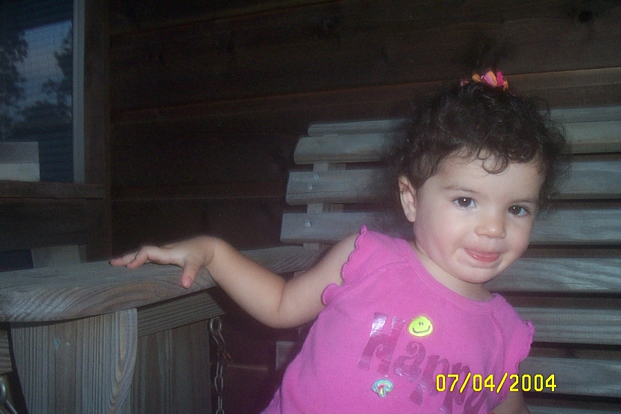 Sticking her Tongue out for the Camera