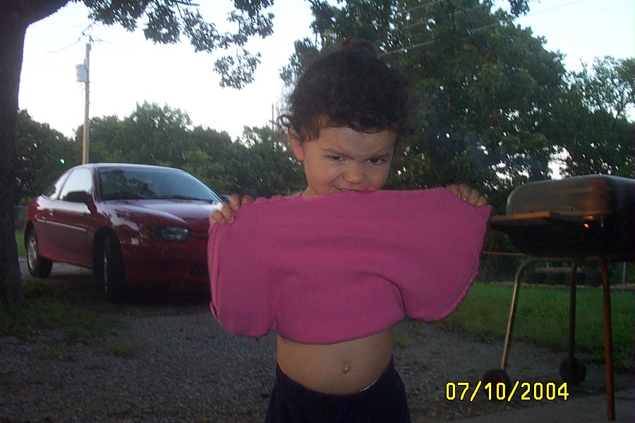 I'll Put My Dress Down if You Put the Camera Down!