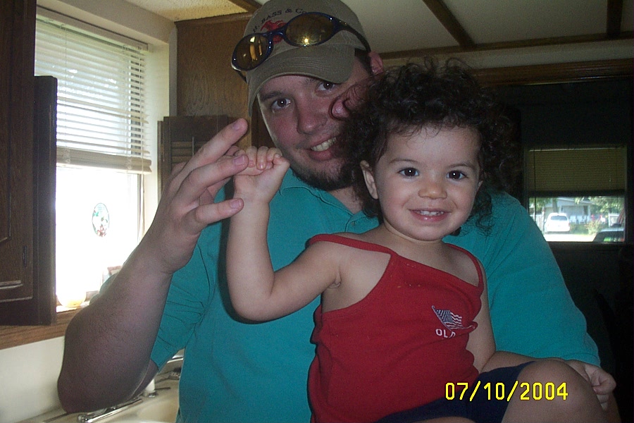 At Memaw's House - July 10, 2004