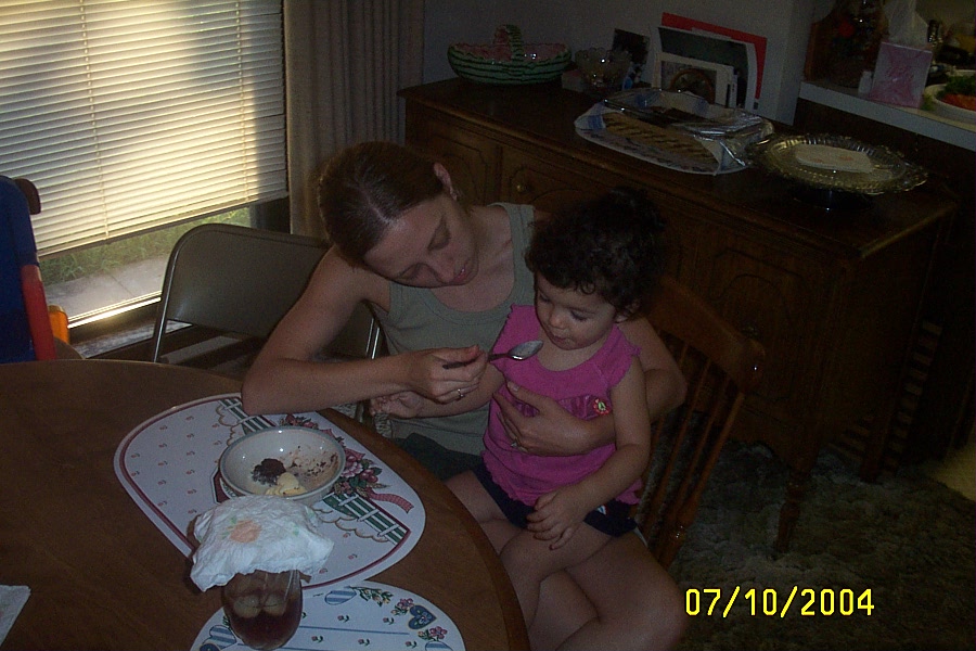 Ana Sharing Abby's Brownie