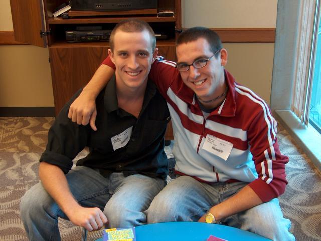 John and his boot camp buddy, Patrick