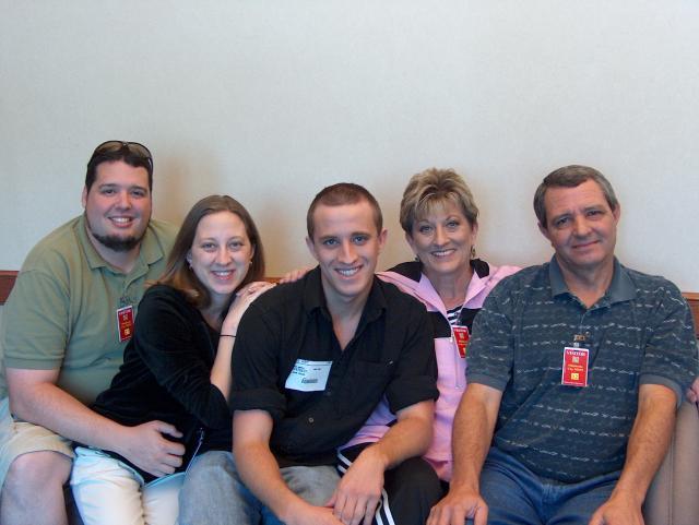 And one last group picture! We love you, John!