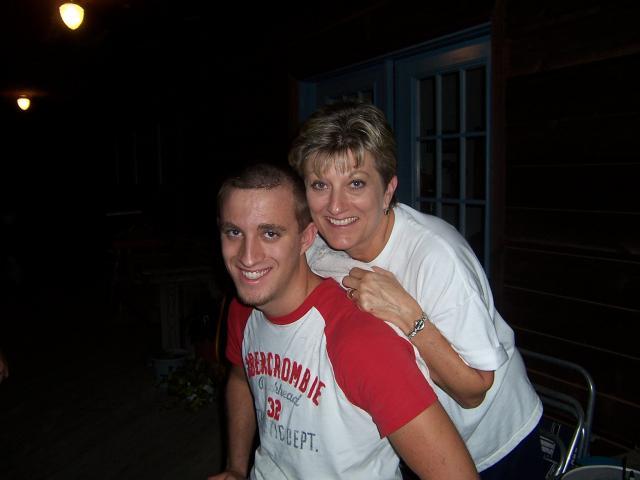 Finally, John's hair is shorter than his mom's again!