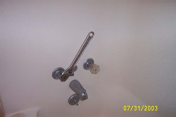 The "Joe fix" for our Broken Faucet