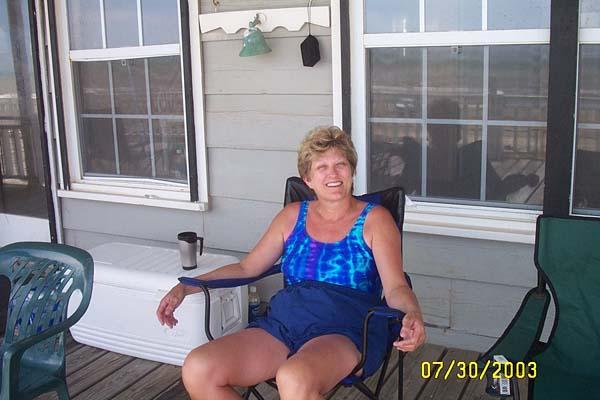 Relaxing on the Porch