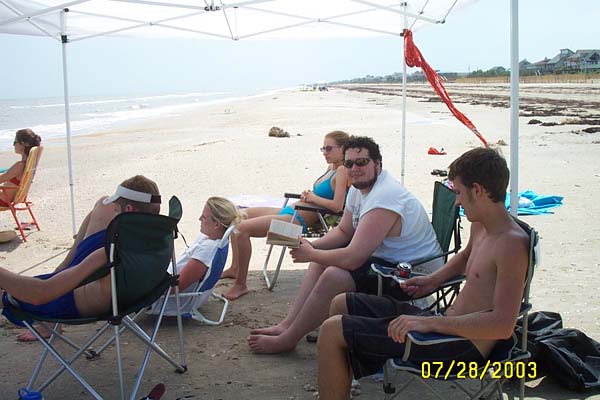 Hanging out at the Beach
