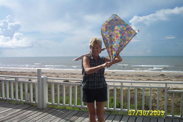 Di Twirling Her Flags