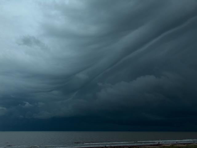 It seems odd to call storm clouds pretty -- but they are!