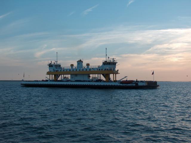 And there's a fellow ferry