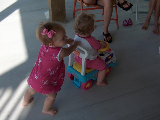 Faster, Charli, faster!