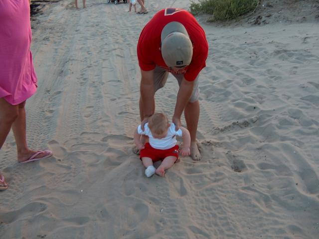 So, this is what sand feels like!