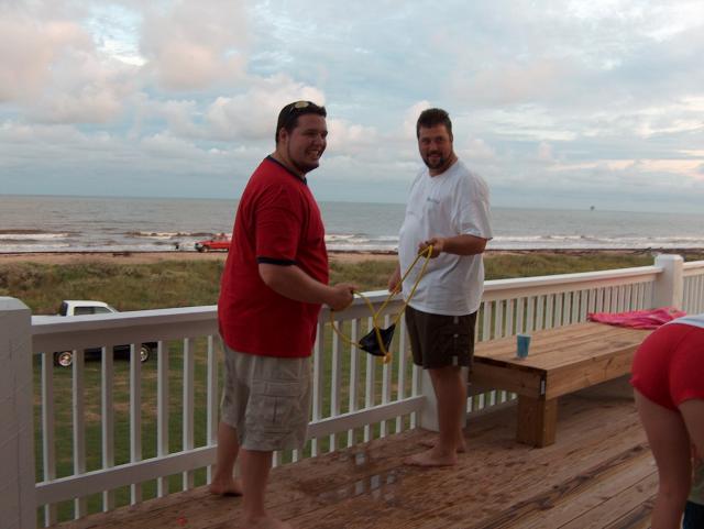 Yeah, you think you're funny, huh? You can run...