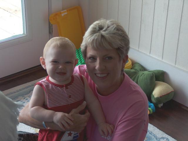 Jonathan and Bebe are all smiles!