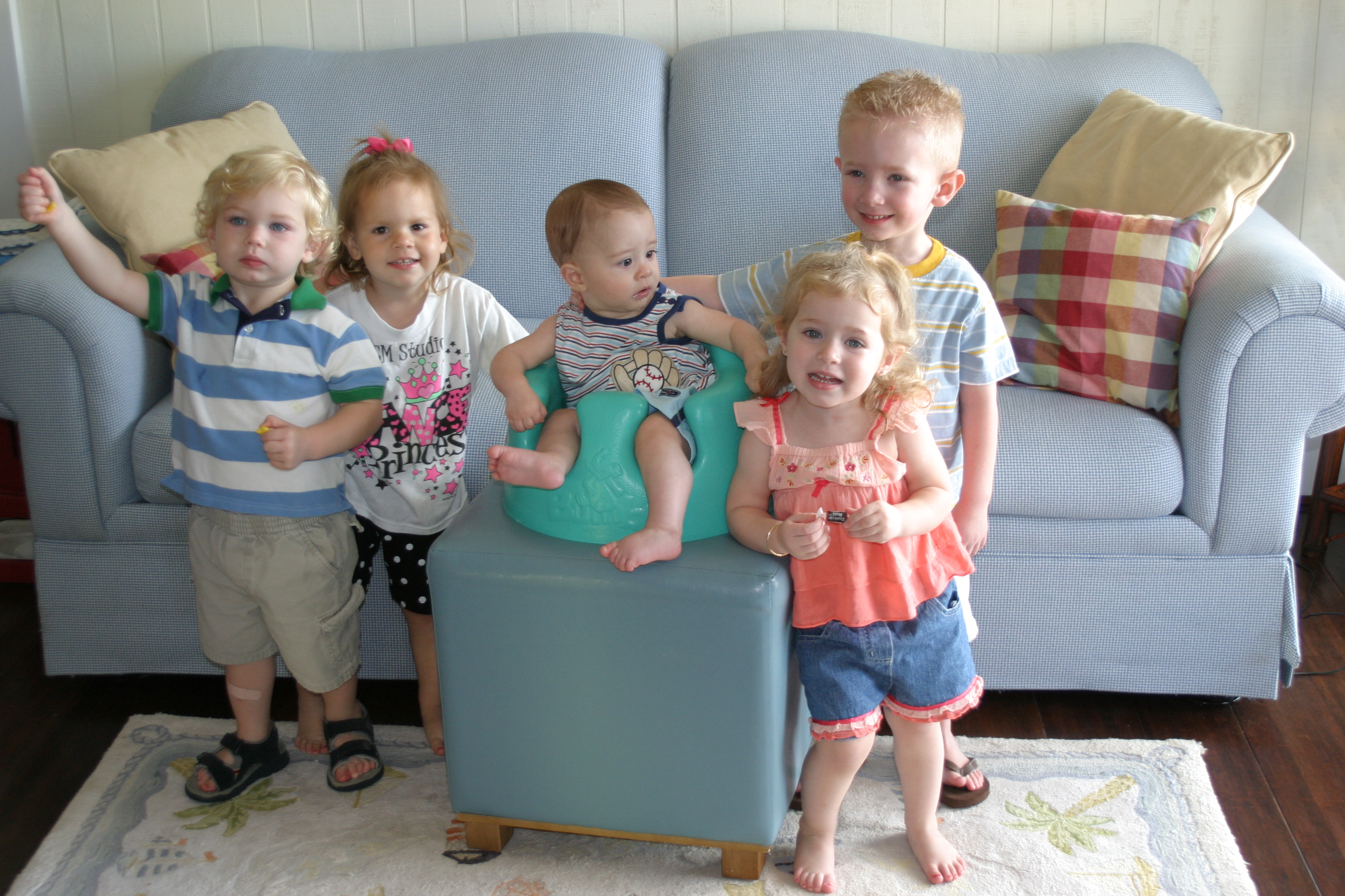 This is the best we got -- and yes, Tyler is pulling Emily's hair.