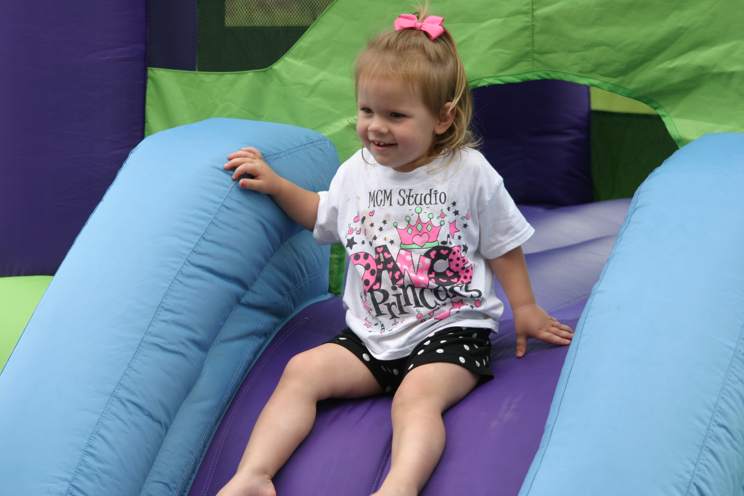 Fun on the moonbounce