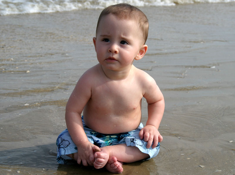 I think I've got sand between my toes