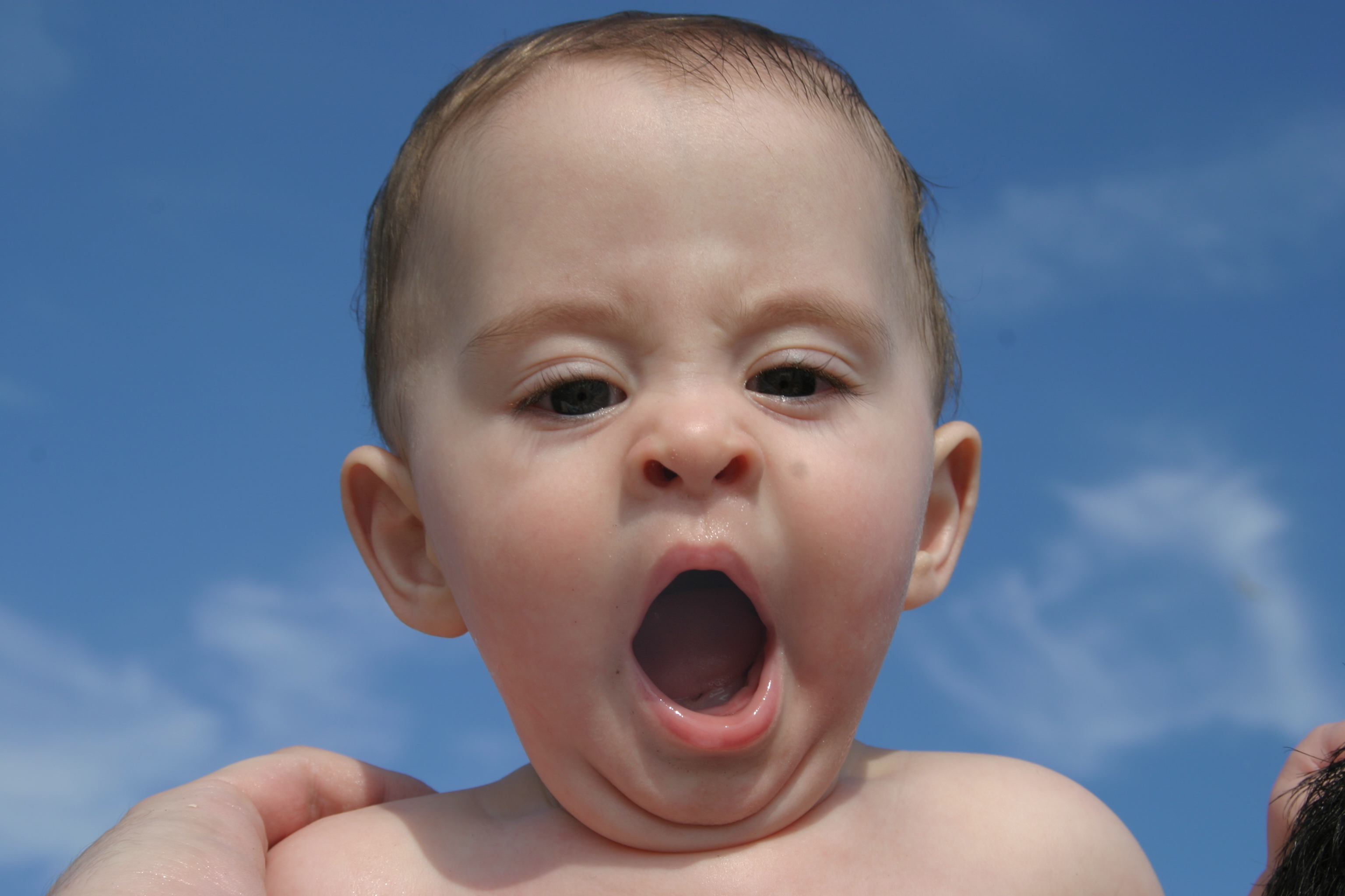 The beach makes me sleepy!