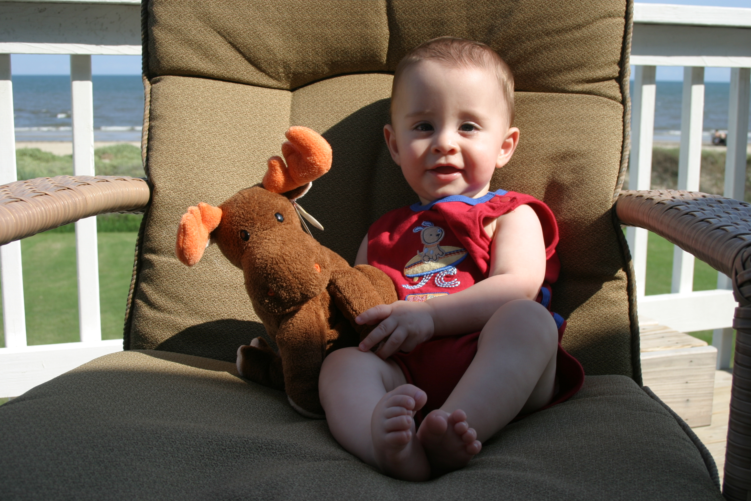 Lumpy & Tyler say "Hi Kristin!"