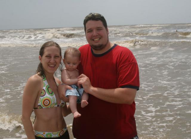 Cantrells at the beach