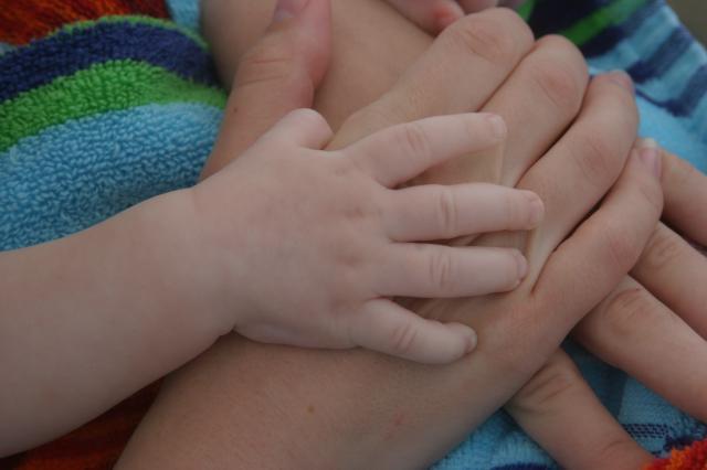 Baby hand!