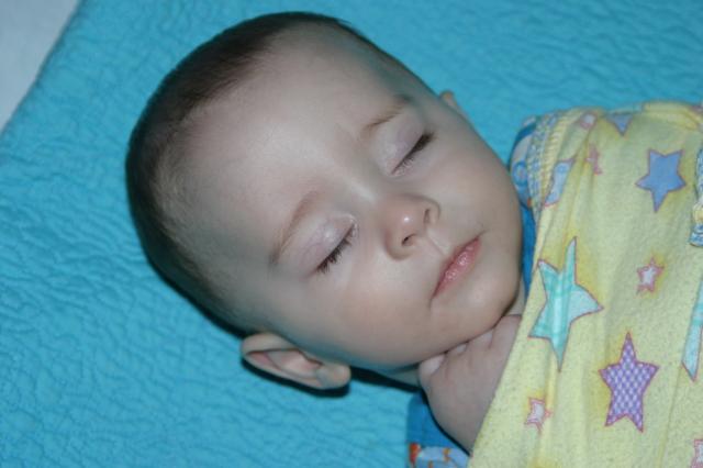 Thinking in his sleep