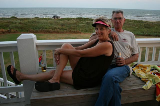Di & Jimmy on the deck