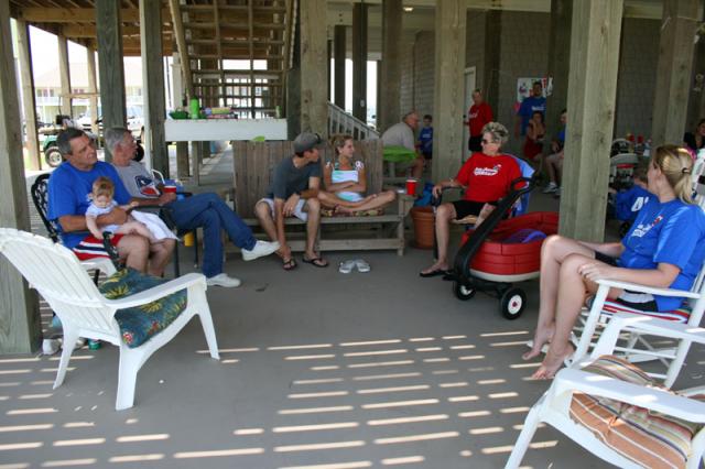 Hanging out in the shade