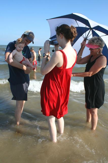 Jackson's mom getting it all on video