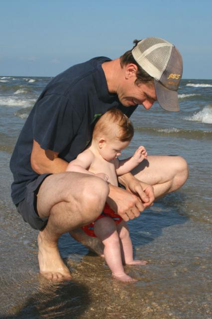 This feels weird, Dad