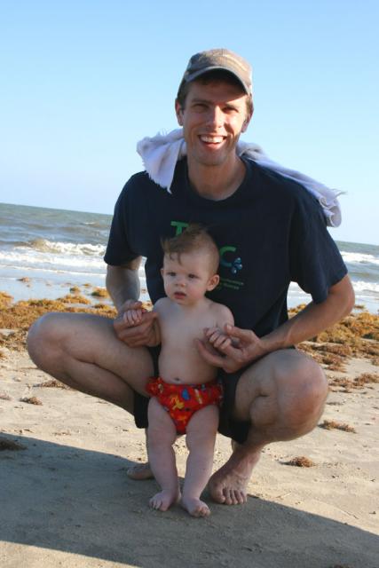 Happy daddy, happy baby