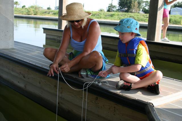 Think we caught anything yet, Mimi?