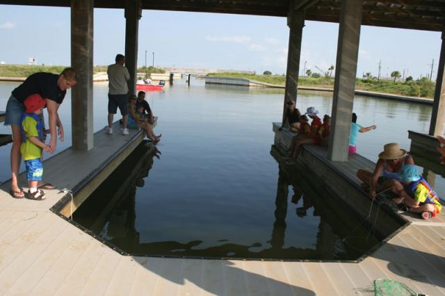 Nobody told them that crabbing really means a whole lot of waiting