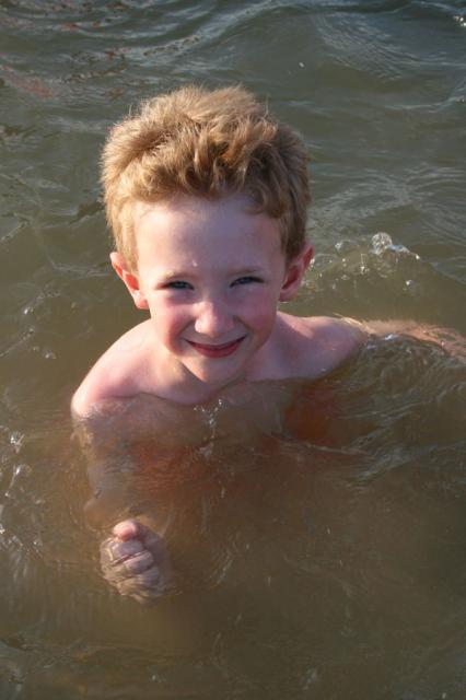 Soaking up the salt and sun