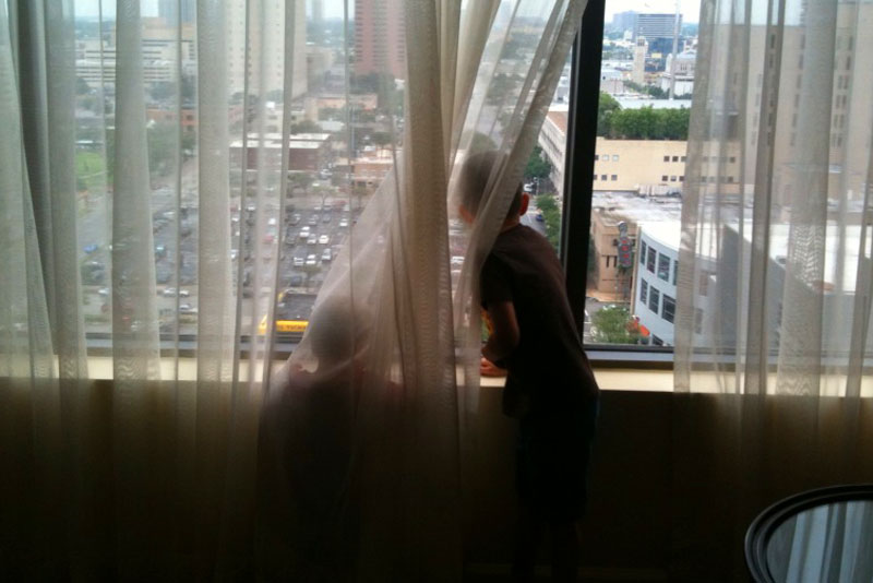 Playing-in-the-Curtains!