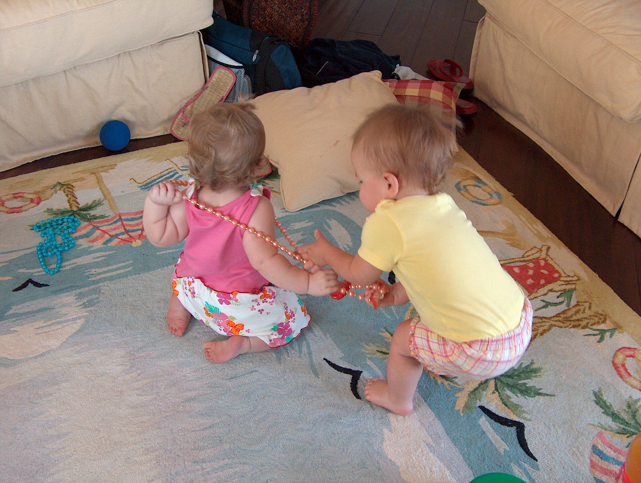 Girls, girls -- we've got more beads!