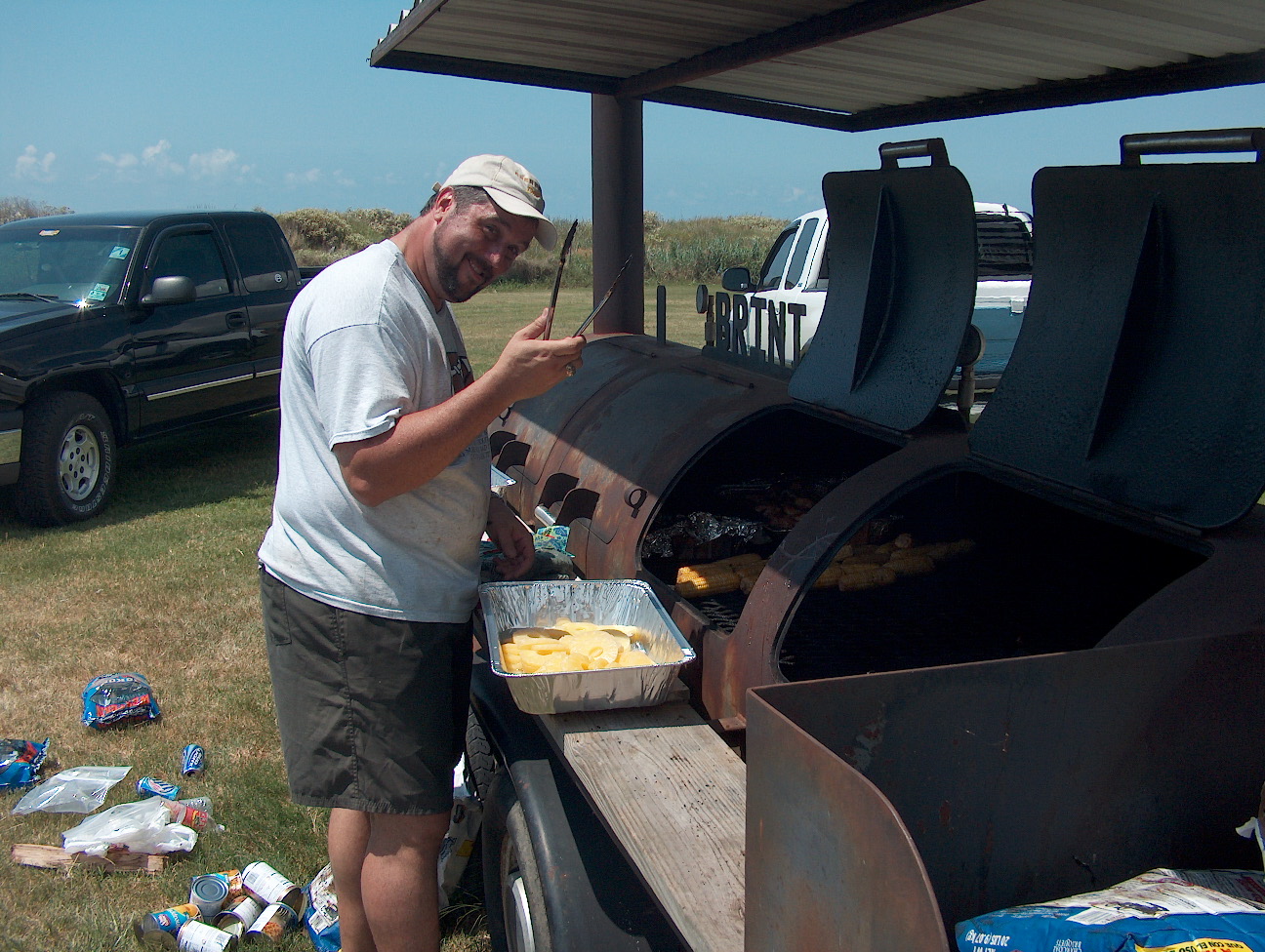 Blake, the Grill Master