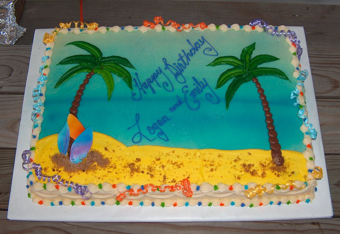 Logan & Emily's cake